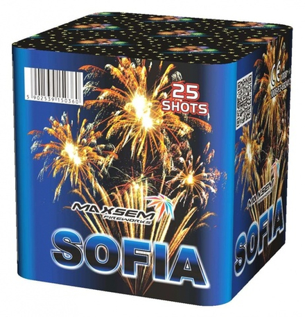 Батарея салютов "SOFIA"  0,8"/25 залпов