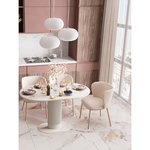 Стол обеденный Mystery 130х80 см белый керамика