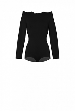 Боди с шортиками чёрное 10-01-21SS