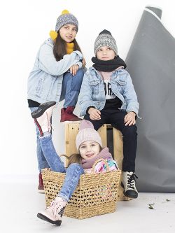 Шапка вязаная-резинка весенняя/осенняя КЭП(Горчица/Черный-белый меланж)