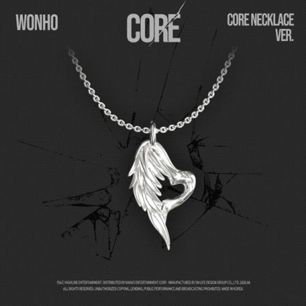 Альбом WONHO - CORE EP Album CORE NECKLACE Version