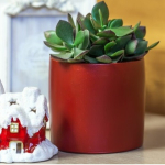 Кашпо керамическое Эко VipSet 0,75л бордо