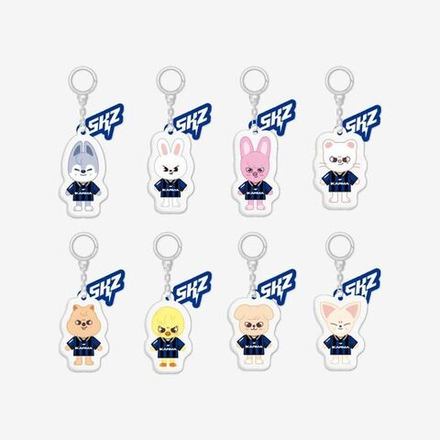 Мерч Stray Kids - POP-UP STORE "KARMA" [ SKZOO YINYANG KEYRING ]