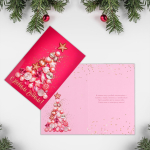 Открытка «Новогодний праздник», ёлка с игрушками, 12 × 18 см. 7044035