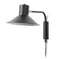 Настенный светильник Plass черный маленький