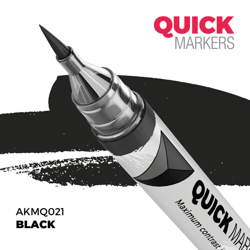 Набор акриловых маркеров AK Interactive Quick Marker Set - Revenant