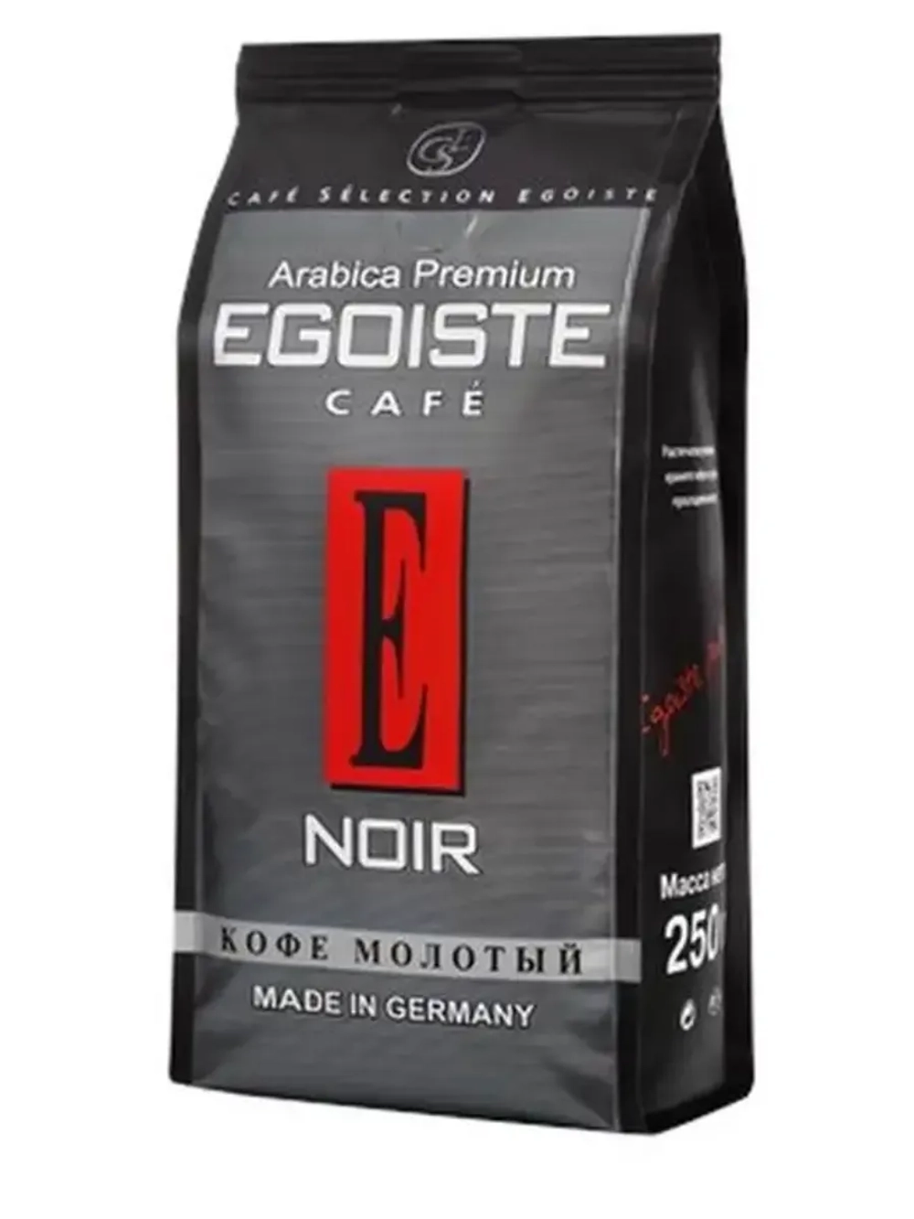 Кофе Эгоист Noir молотый, 250 г