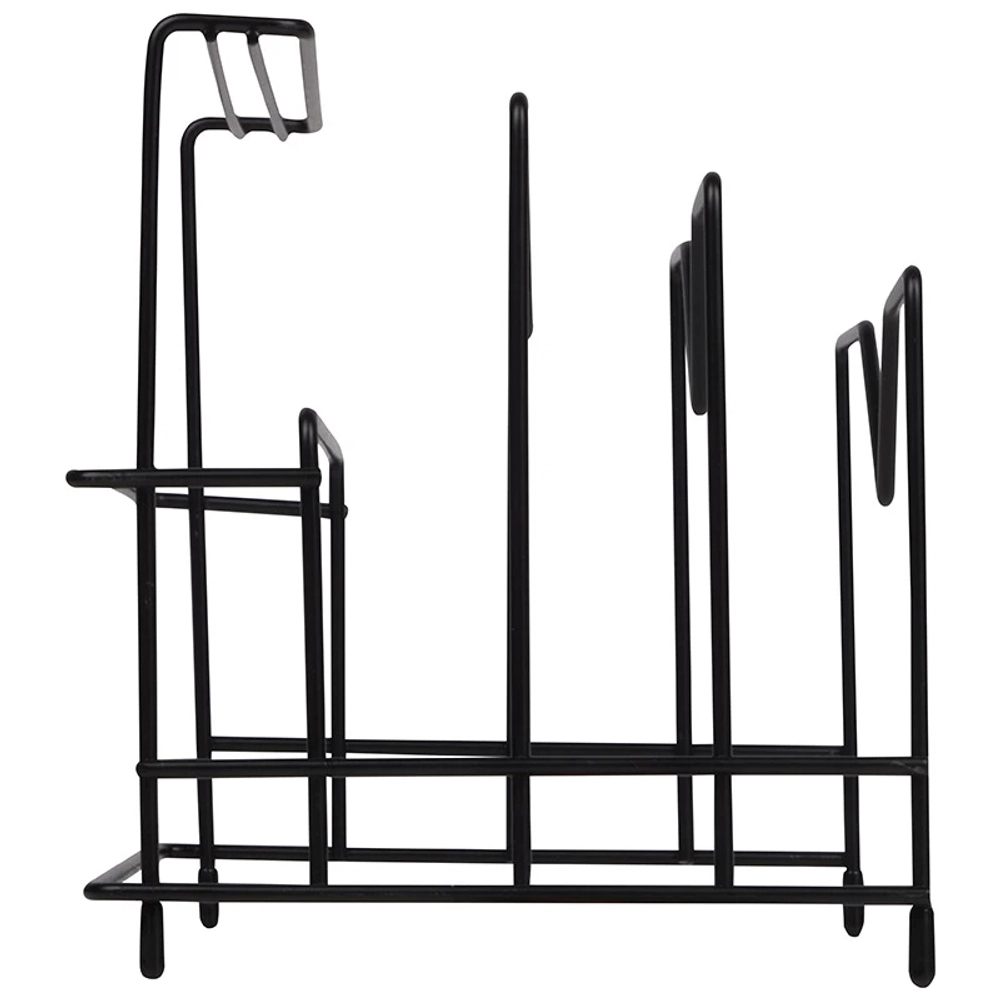 Держатель настольный для крышек/досок L’ordine Nero, 26,5*19*21 см