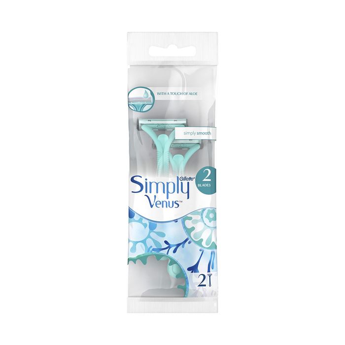 Gillette Simply Venus Satin Care Одноразовые станки  в пакете 2 шт.