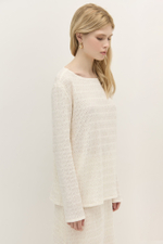 Блуза изящная фактурная