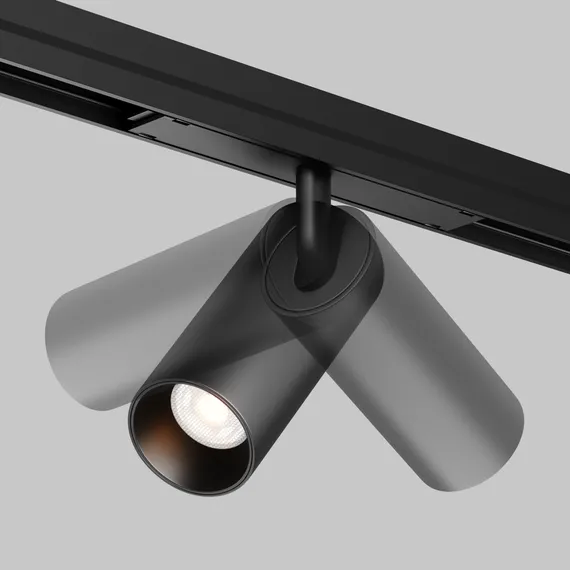 Уличный трековый светильник Фокус / Focus Led Exility IP 4000К 15Вт 36° черный Outdoor o-tr02-1-s-15wb4k