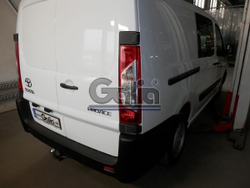 Фаркоп оцинкованный Galia C050A для Citroen Jumpy 2006-2016, FIAT Scudo 2007-2016, Peugeot Expert 2007-2016, Toyota Proace 2013-2016(паспорт и сертификат в комплекте)(без электрики)