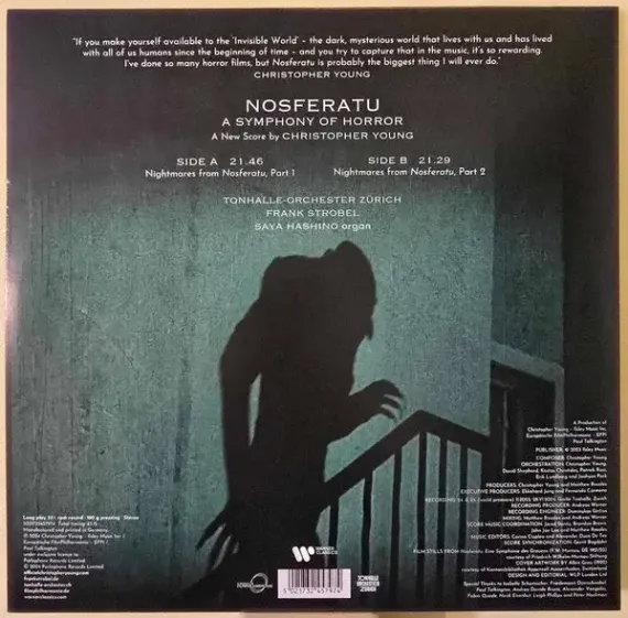 Christopher Young – Nosferatu (A Symphony Of Horror) LP