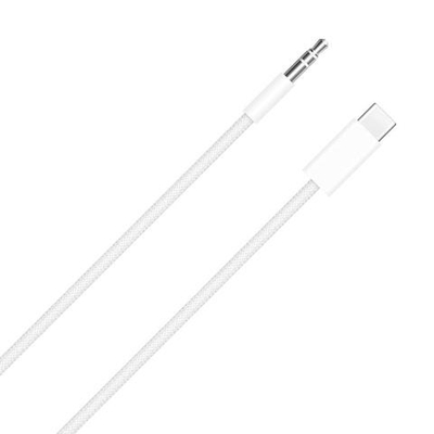 Аудиокабель с оплёткой Apple USB-C — 3,5 мм TRS (1,2 м)