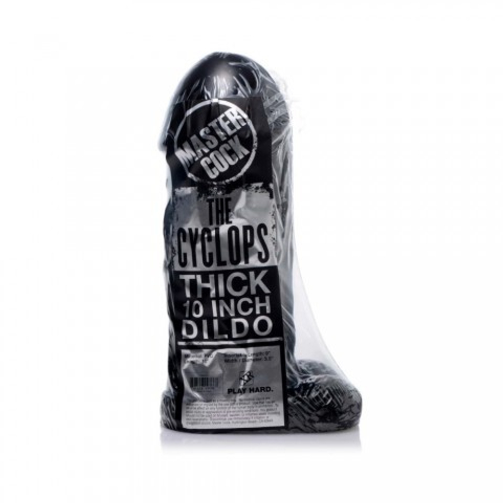 Большой толстый фаллоимитатор The Cyclops, 25.4х9 см