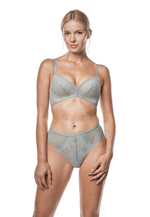 Супер пуш-ап бюстгальтер Julietta (Размер: 75A) (Цвет: голубой)