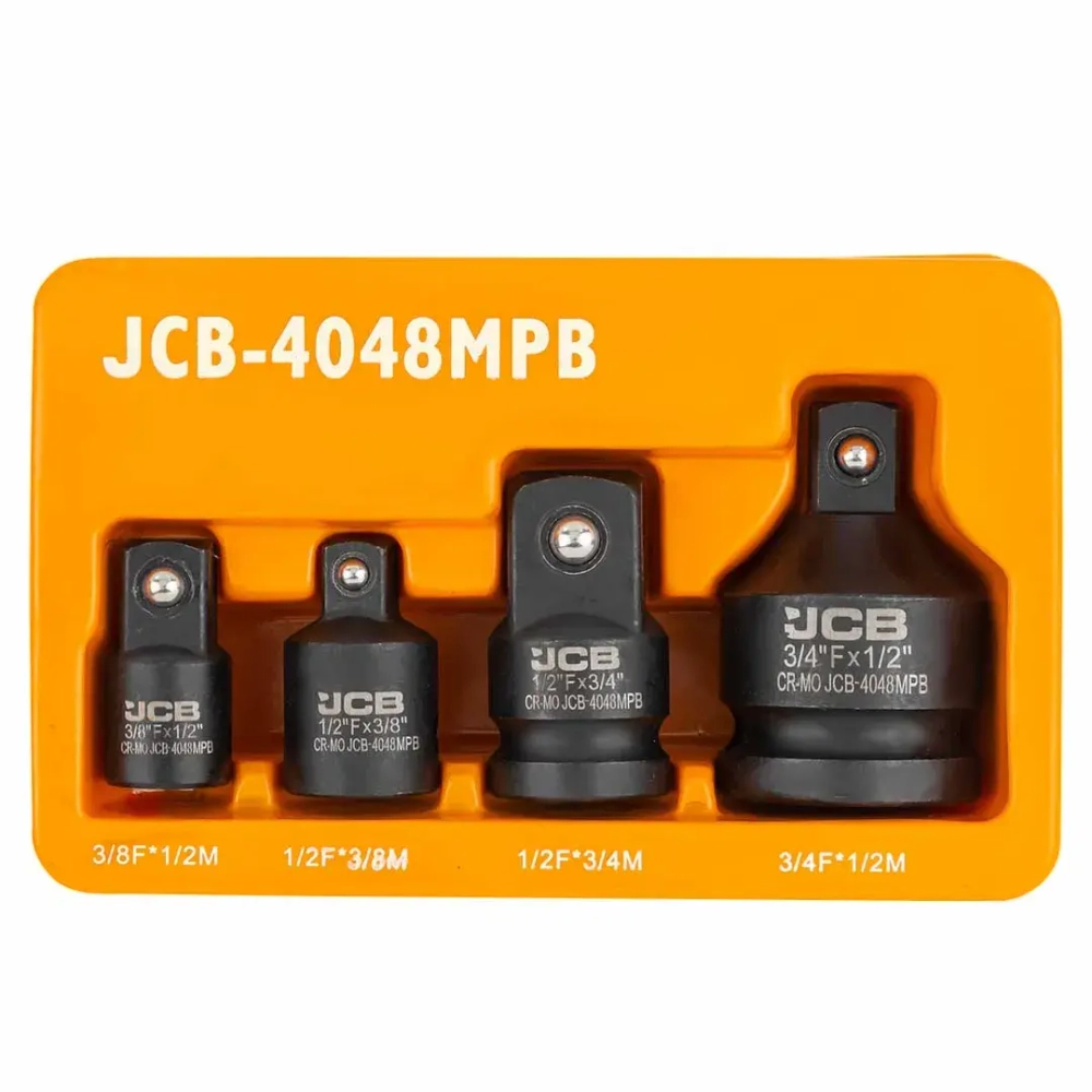 Адаптеры ударные, набор 4пр. JCB JCB-4048MPB