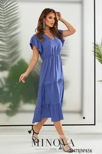 Платье 656-джинс Minova