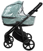 Детская коляска Roan Esso Кожа 2 в 1 ESSK/214/1 Misti Mint/Grey/руч.Черный