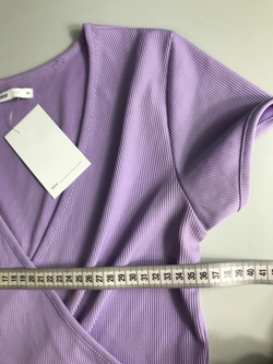 Боди Cropp в рубчик, маркировка М, визуально на 46 размер