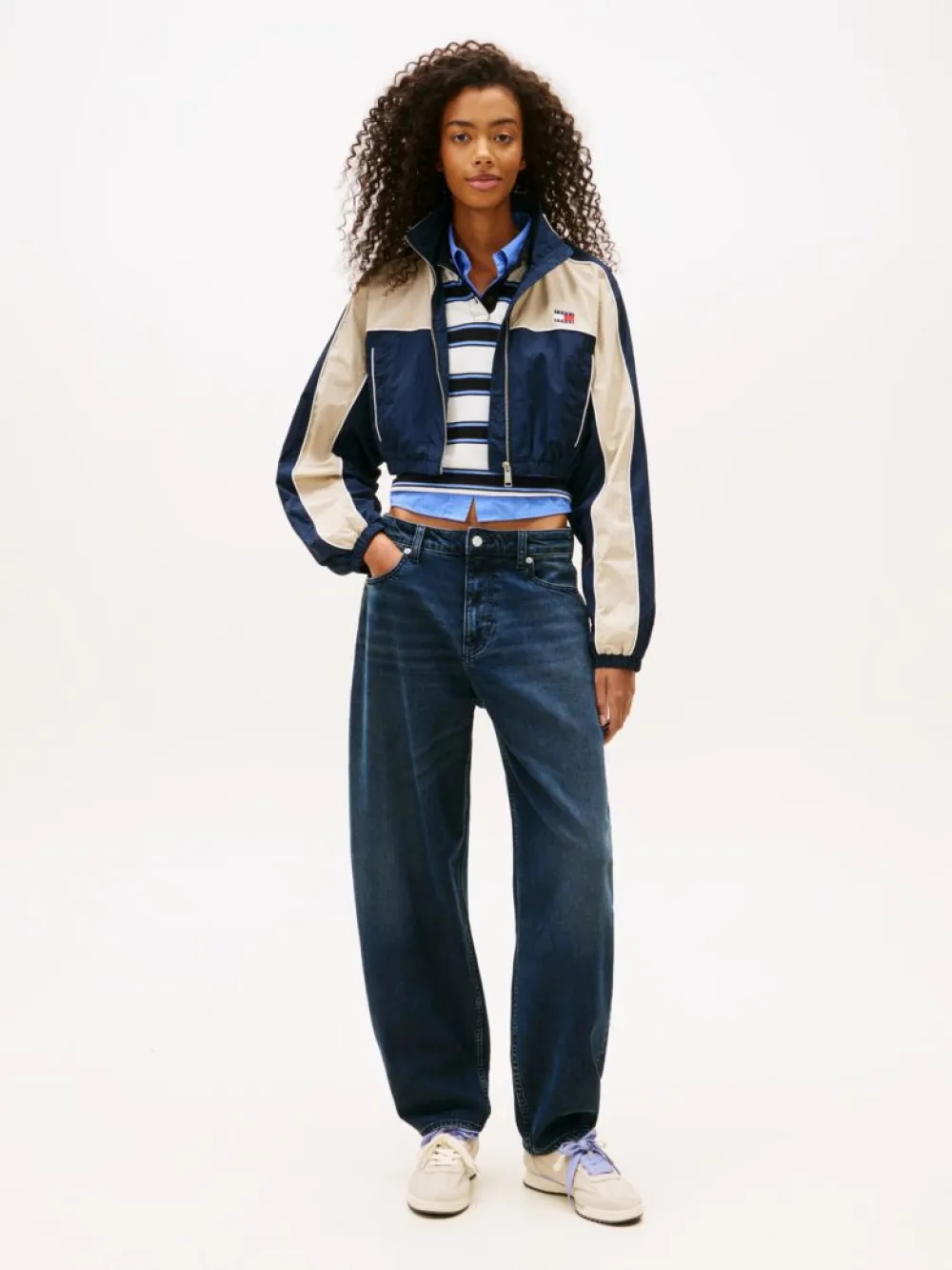 Ветровка женская TOMMY JEANS TJW NYLON PIPING JAC