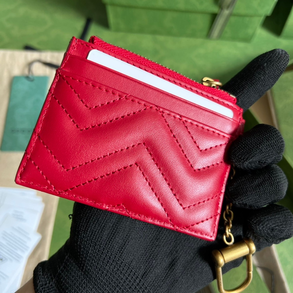 Gucci Marmont Keychain Wallet