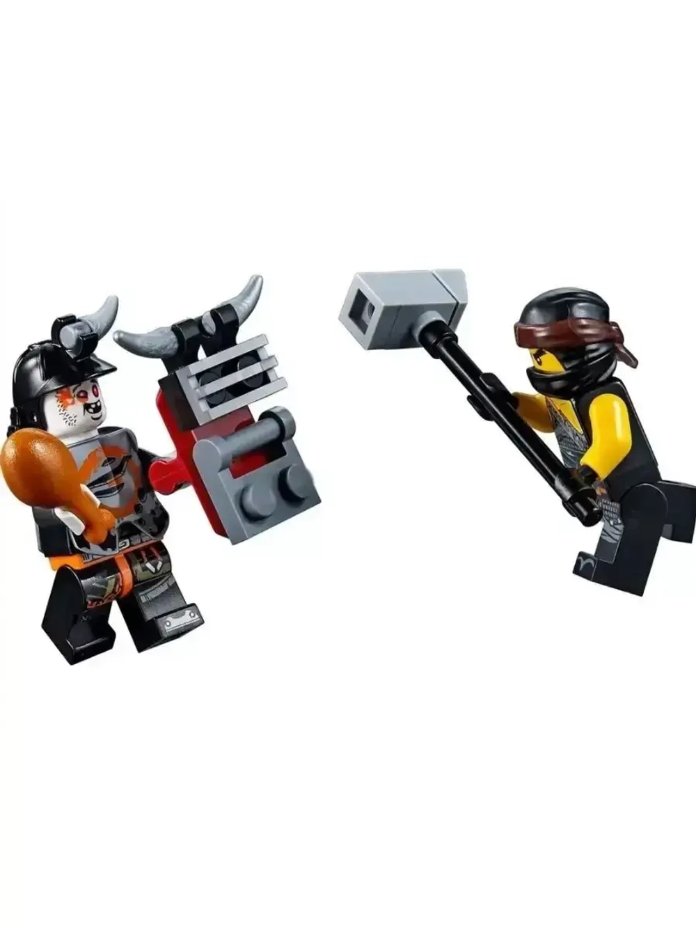 Конструктор Ниндзя Могучий Красный дракон 940 деталей 60098