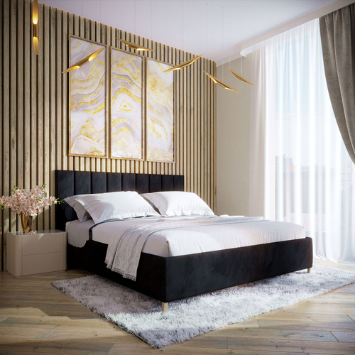 Двуспальная кровать с подъемным механизмом Лайн, 160х200