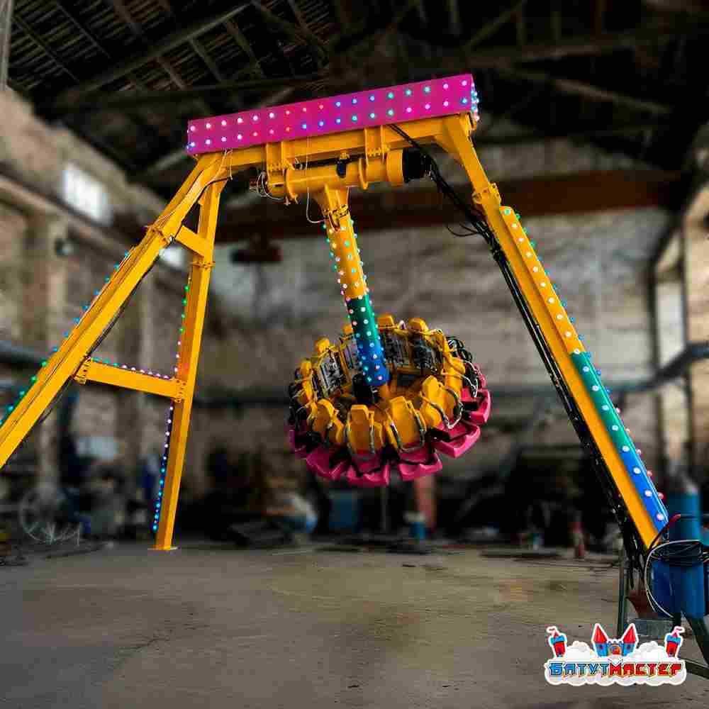 Пятый элемент аттракцион «Звездный маятник», 12 мест, 8×8×5,5 м