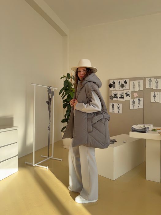 ЖИЛЕТ БОББИ СЕРЫЙ