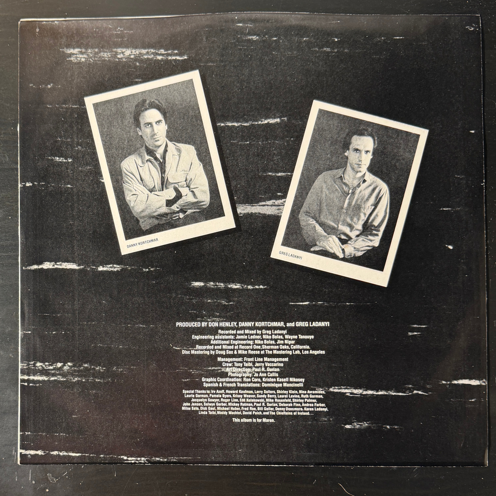 Виниловая пластинка Don Henley ‎– I Can't Stand Still LP