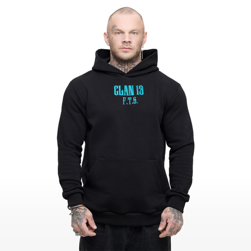 Худи Clan 13 Wave_Road, черный