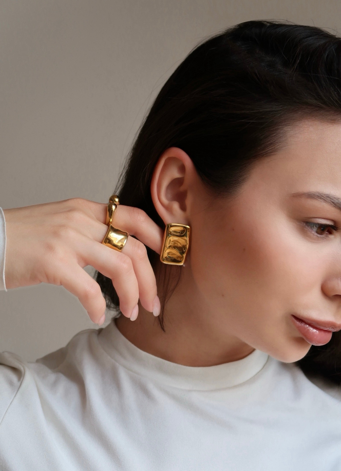 Серьги VIKI gold