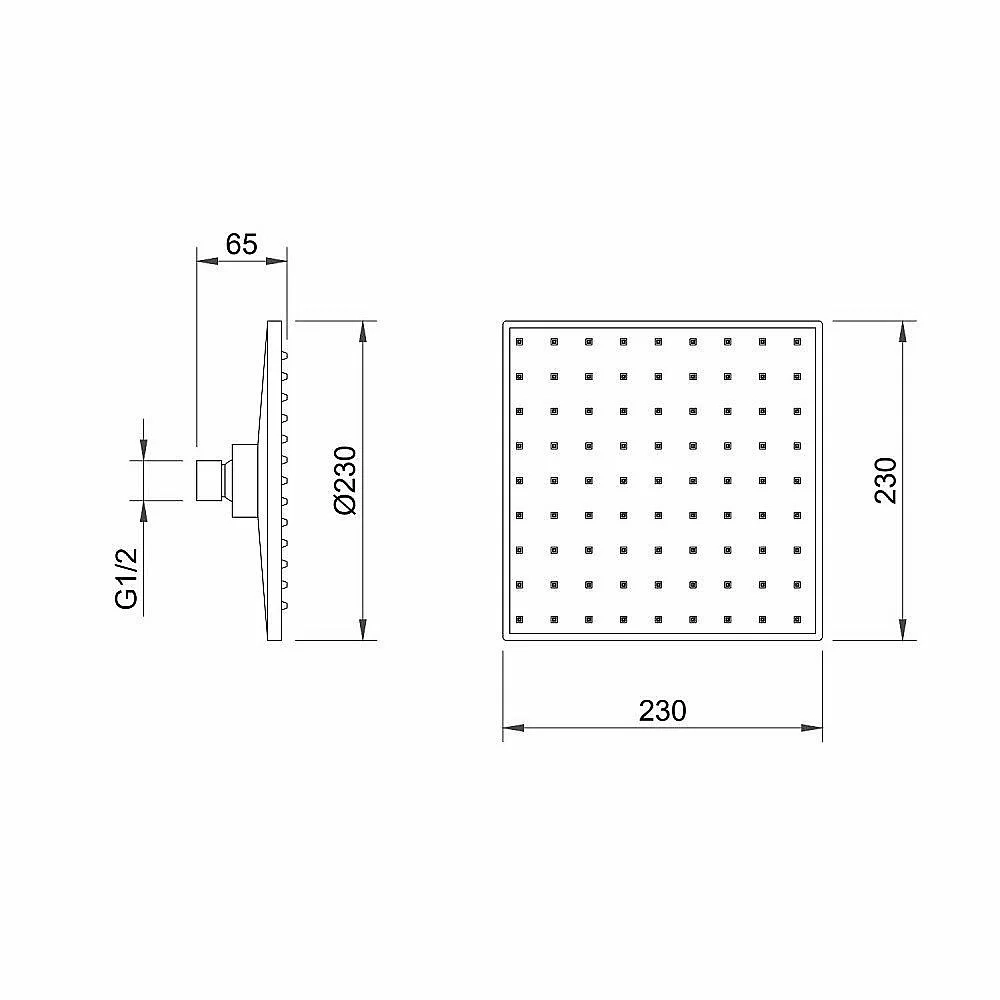 Душевая система Berges NARDIS 3S 71005 хром