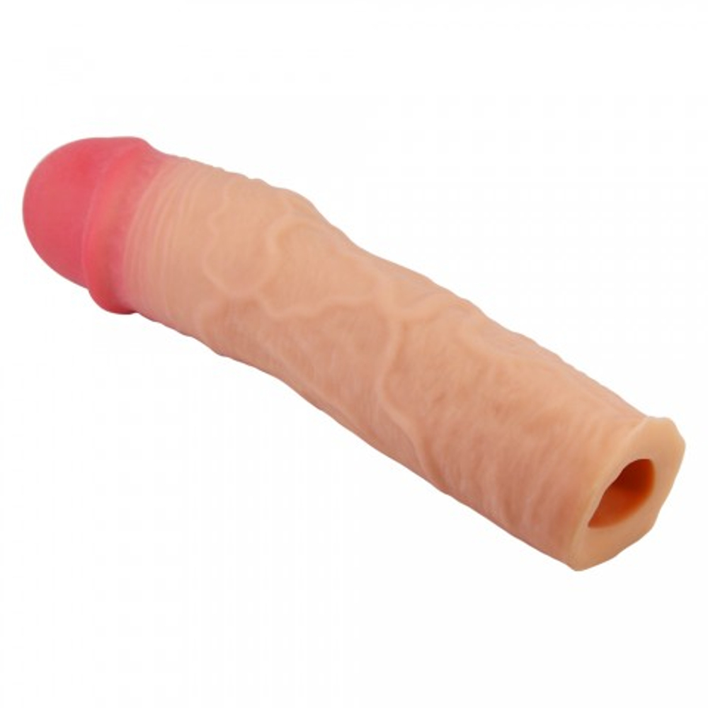 Реалистичная насадка на пенис Stevenson (20.5 см) телесная