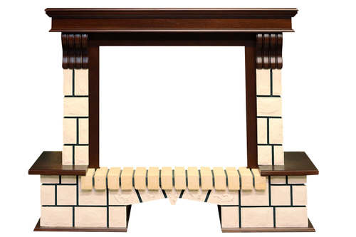 Портал Royal Flame Pietra Assembly - Темный дуб (Разборный)