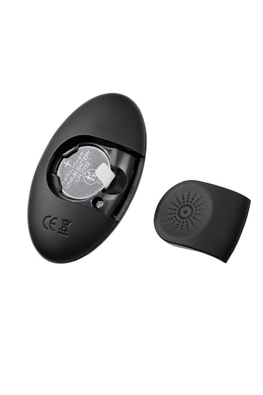 Вибропуля RealStick Caliber черная с пультом