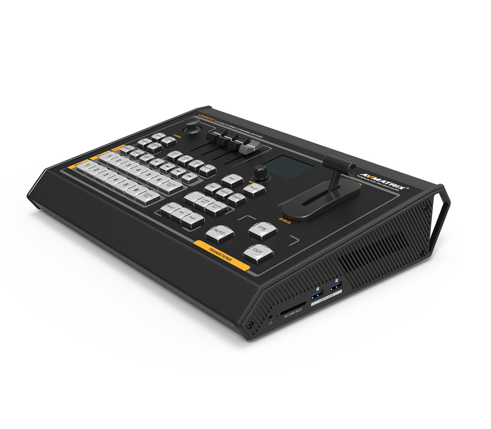 Видеомикшер AvMatrix VS0605U, стационарный, 6CH, SDI, PTZ, USB