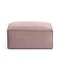 Пуф Blok розовый вельвет
