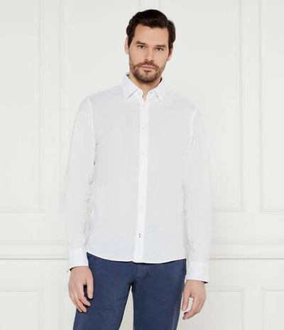 Льняная рубашка Hanson Joop! Jeans - белый(30045977)