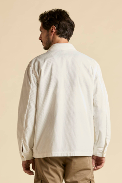 Куртка-рубашка из хлопка (зеленая)