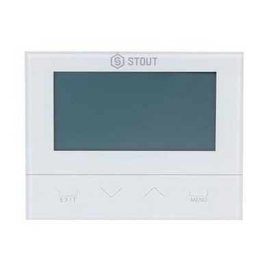 Терморегулятор комнатный STOUT ST-292v2 (беспроводной, питание от батареек, цвет белый)