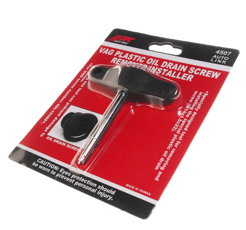 JTC-4507 - Ключ для маслосливных пробок специальный (VAG) JTC - 
Специально разработан для снятия и установки винта для слива масла (размер М14х1.5х22).
С помощью этого ключа можно предотвратить повреждение винта.
Оригинальный номер винта VAG: 06L103801.
Применение: VW, Audi, Seat, Skoda 1.2, 1.4, 1.8, 2.0 TFSI; 1.6, 2.0 TDI.
