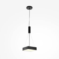 Светильник потолочный светодиодный Maytoni Zon C032CL-24W3K-SQ-B