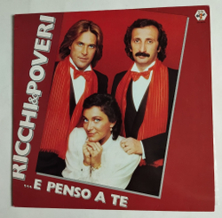 Винтажная виниловая пластинка LP Ricchi and Poveri E Penso A Te (Italy 1981)