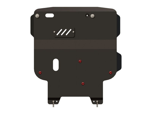 Защита картера двигателя, КПП (2,5 мм, сталь) для Dodge Journey 2008-2011 (V = 2.4) Sheriff.04.1508