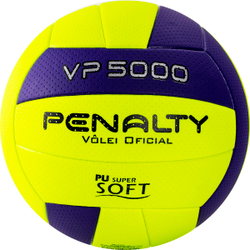 Мяч волейбольный PENALTY BOLA VOLEI VP 5000 X 5212712420-U, размер 5, желто-фиолетовый