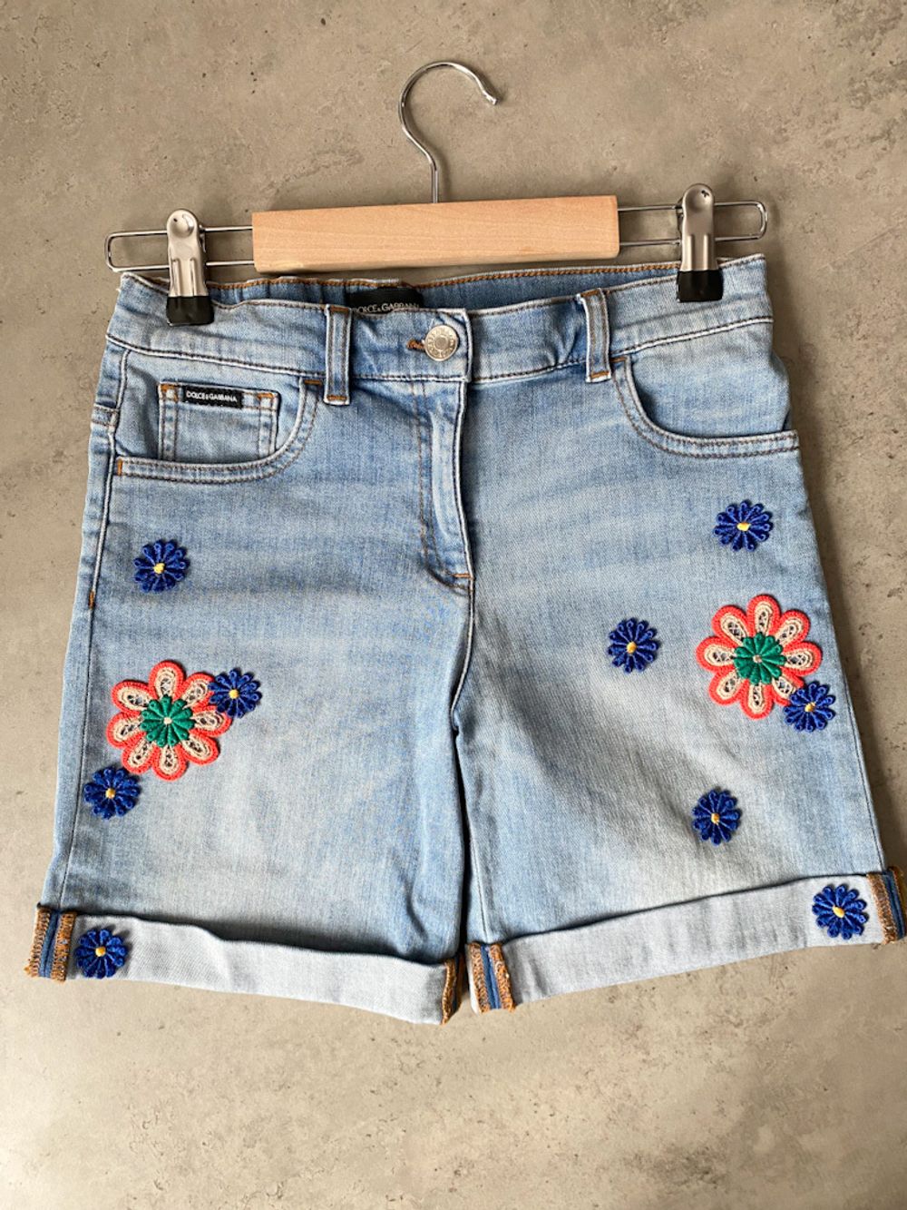 Джинсовые шорты Dolce&Gabbana, 140