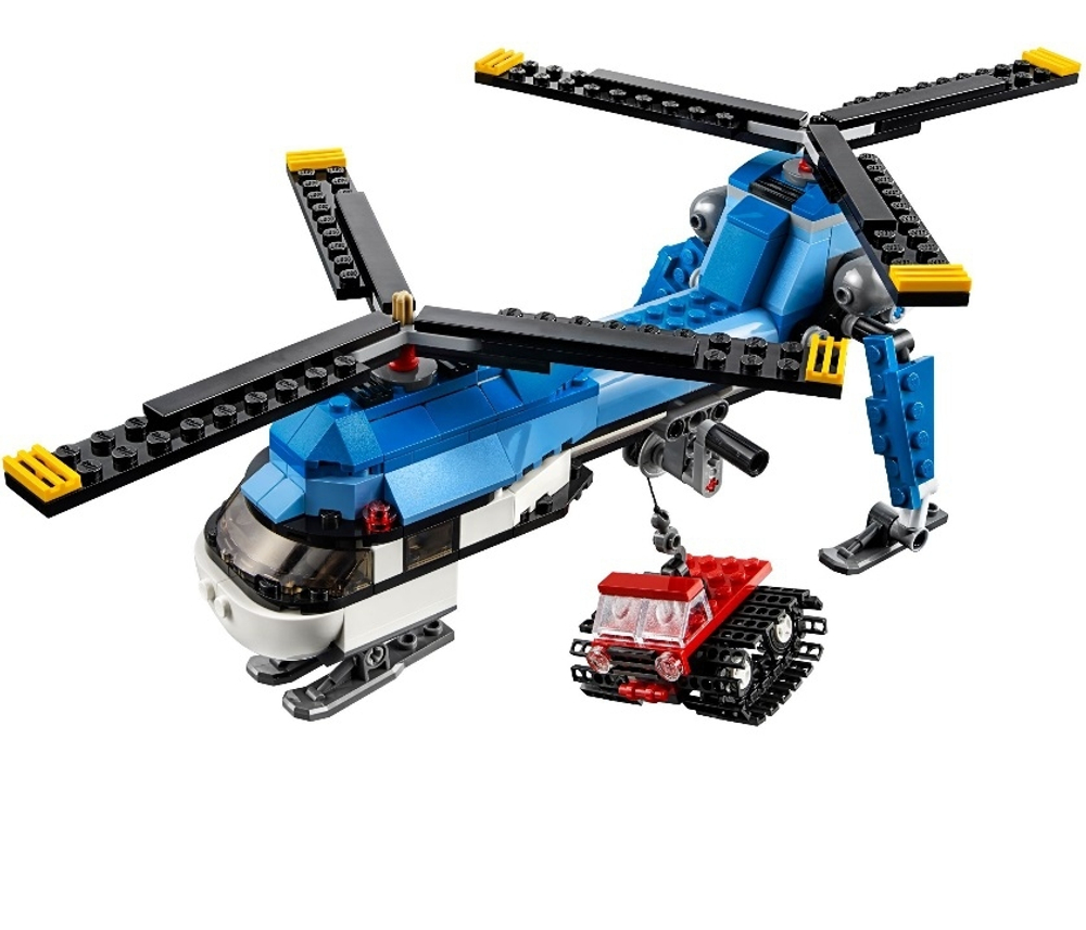 LEGO Creator: Двухвинтовой вертолёт 31049 — Twin Spin Helicopter — Лего Креатор Творец Создатель