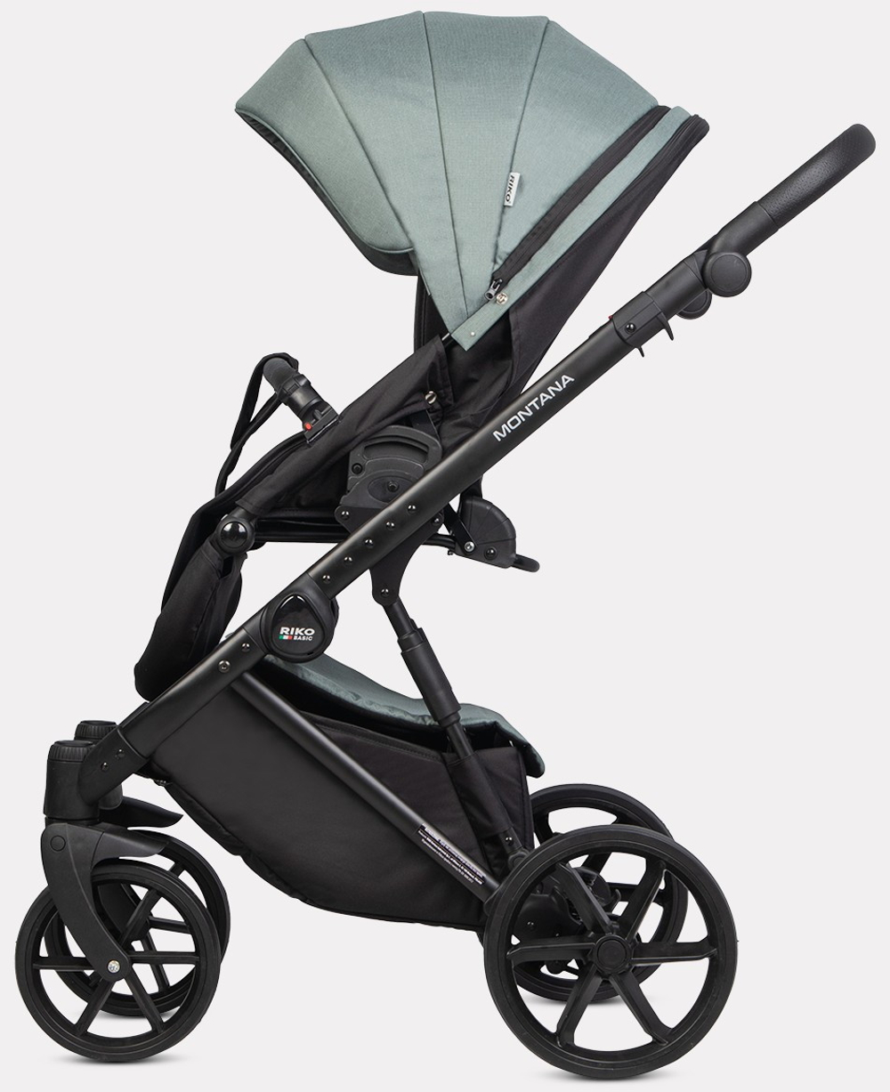 Детская коляска Riko Basic Montana 3 в 1 51 Green (зеленый)